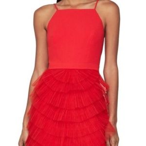 BCBG Cassandra Pleated Dress